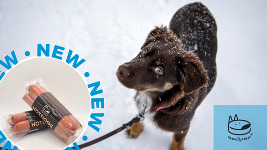 NEW! Train'N'Treat HOTDOGS for dogs