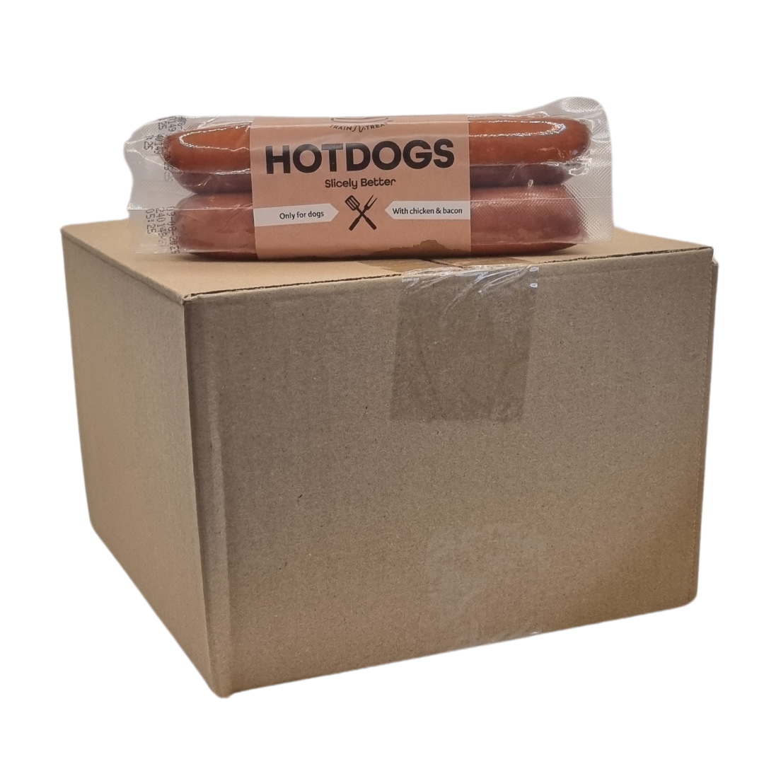 Box of Hotdogs for Dogs