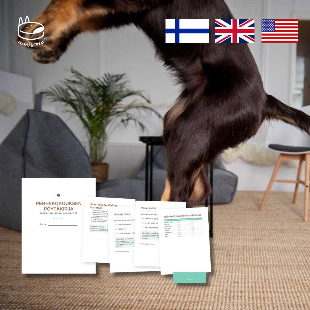 House rules for the dog (printable PDF)