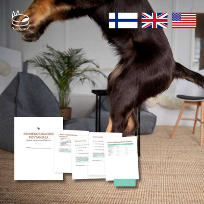 House rules for the dog (printable PDF)